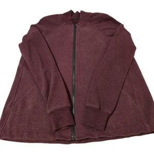 Lululemon Women's Pleat To Street Bomber Jacket Size 4